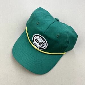 High Street Deli Roper Hat Cap Snapback Green Canvas Sandos Sandwich Market